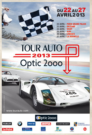 Route of Tour Auto 2013 / © Peter-Auto